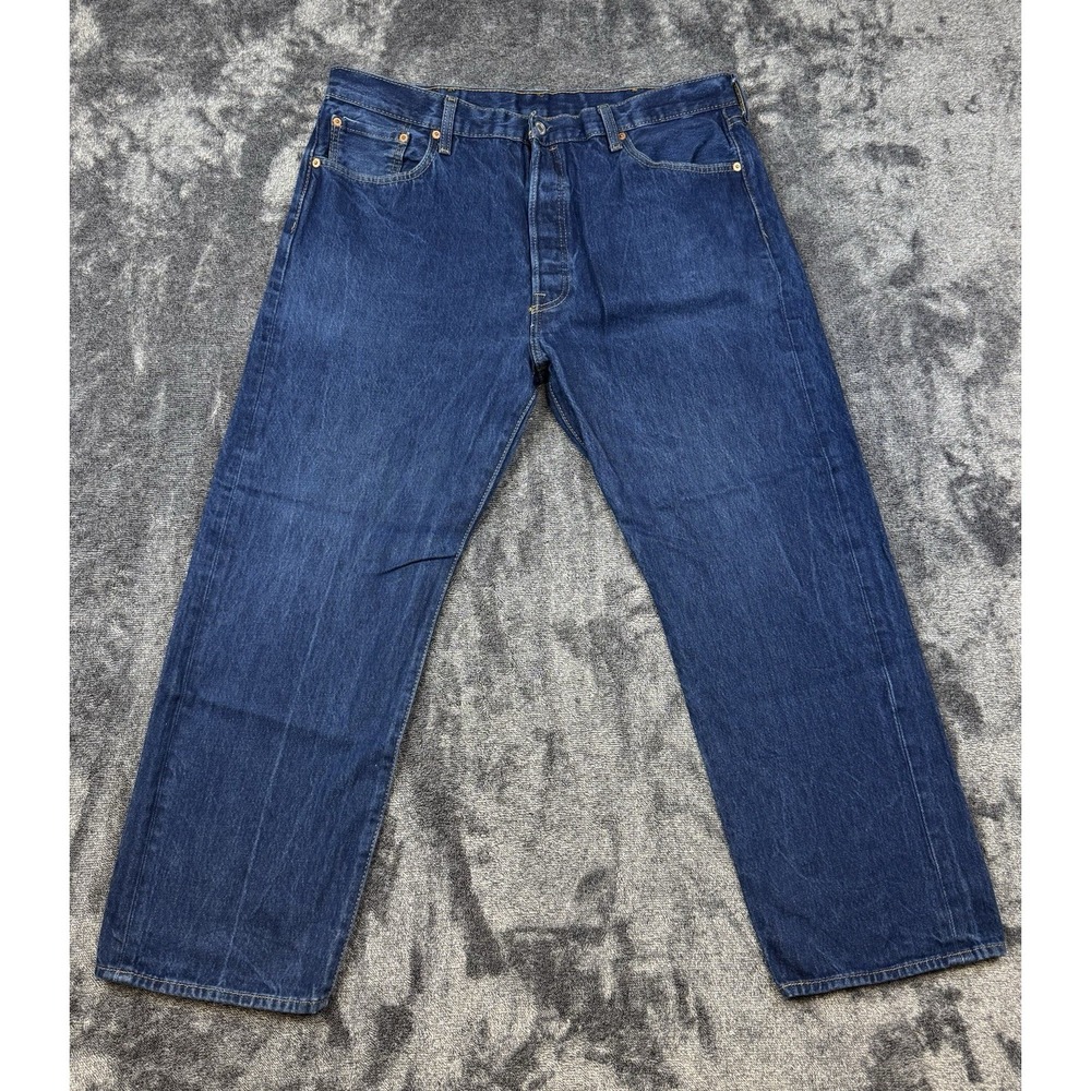 Levis 501 XX Jeans Mens 40x30 Blue Original Fit Button Fly Medium Wash Denim